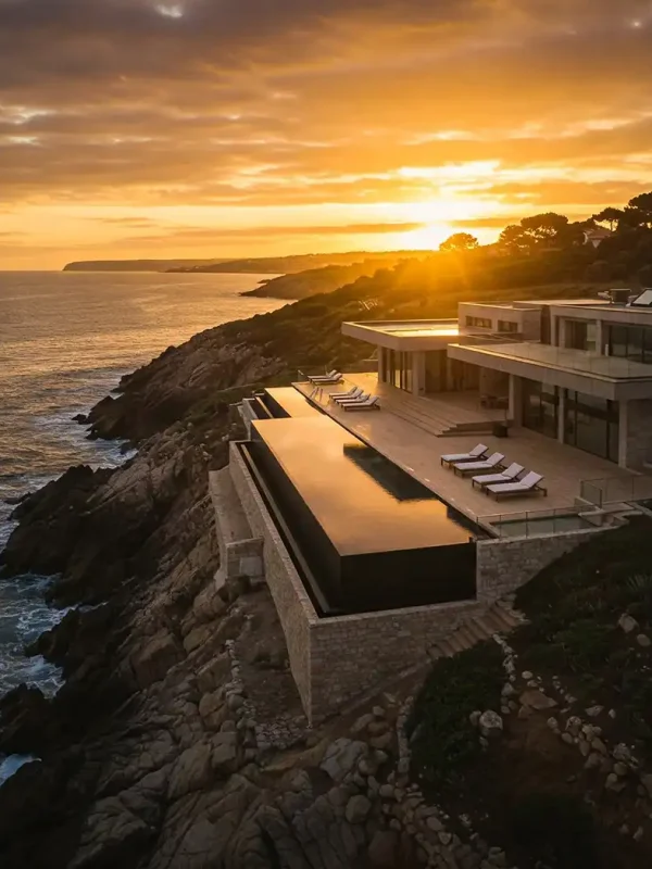 Moradia em zona costeira Imagens Aéreas para o serviço com Drone Imobiliário Portugal - Drone Real Estate - Portugal - Fotografía Video Aéreo Inmobiliario