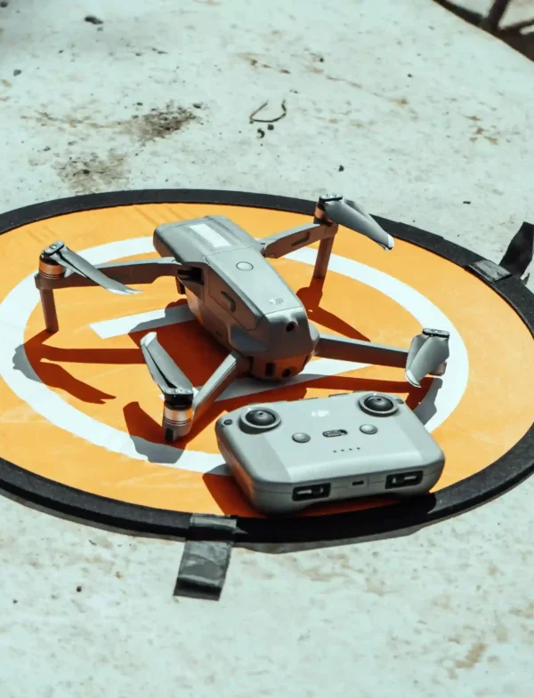 Video Corporativo Com Drone Drone no chão Vídeo Corporativo Com Drones em Portugal